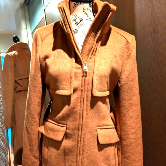 Women's Karl Lagerfeld wool blend coat - Picture 8 of 12